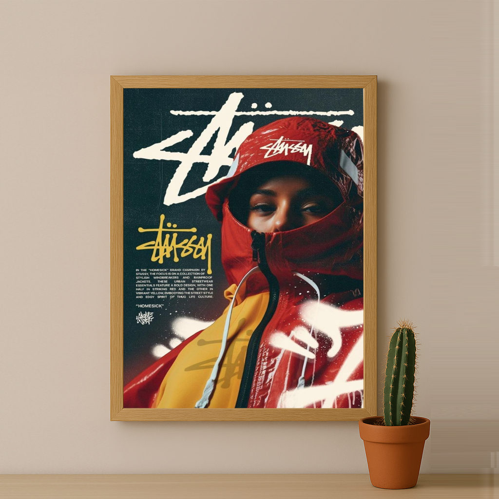Stüssy Magasine - Poster