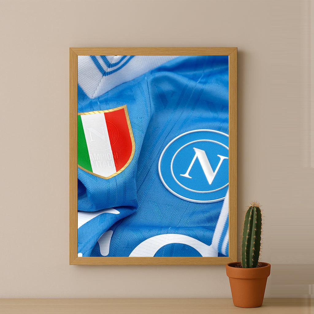 Poster Maillot Football - Napoli Kit 25-26