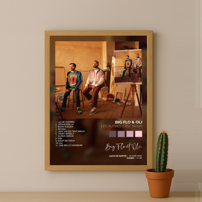 Cadre photo Album - Les autres c'est nous de BigFlo et Oli