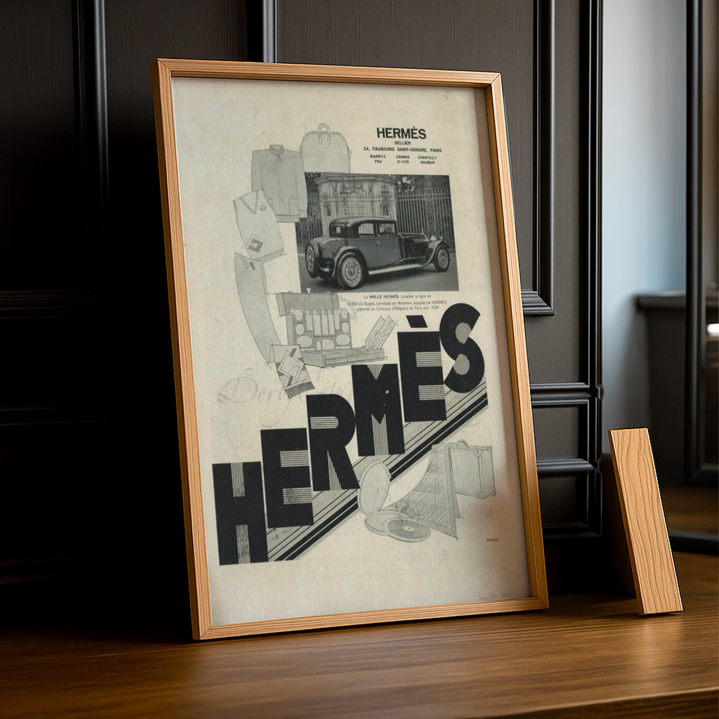 Cadre photo Hermès - Journal