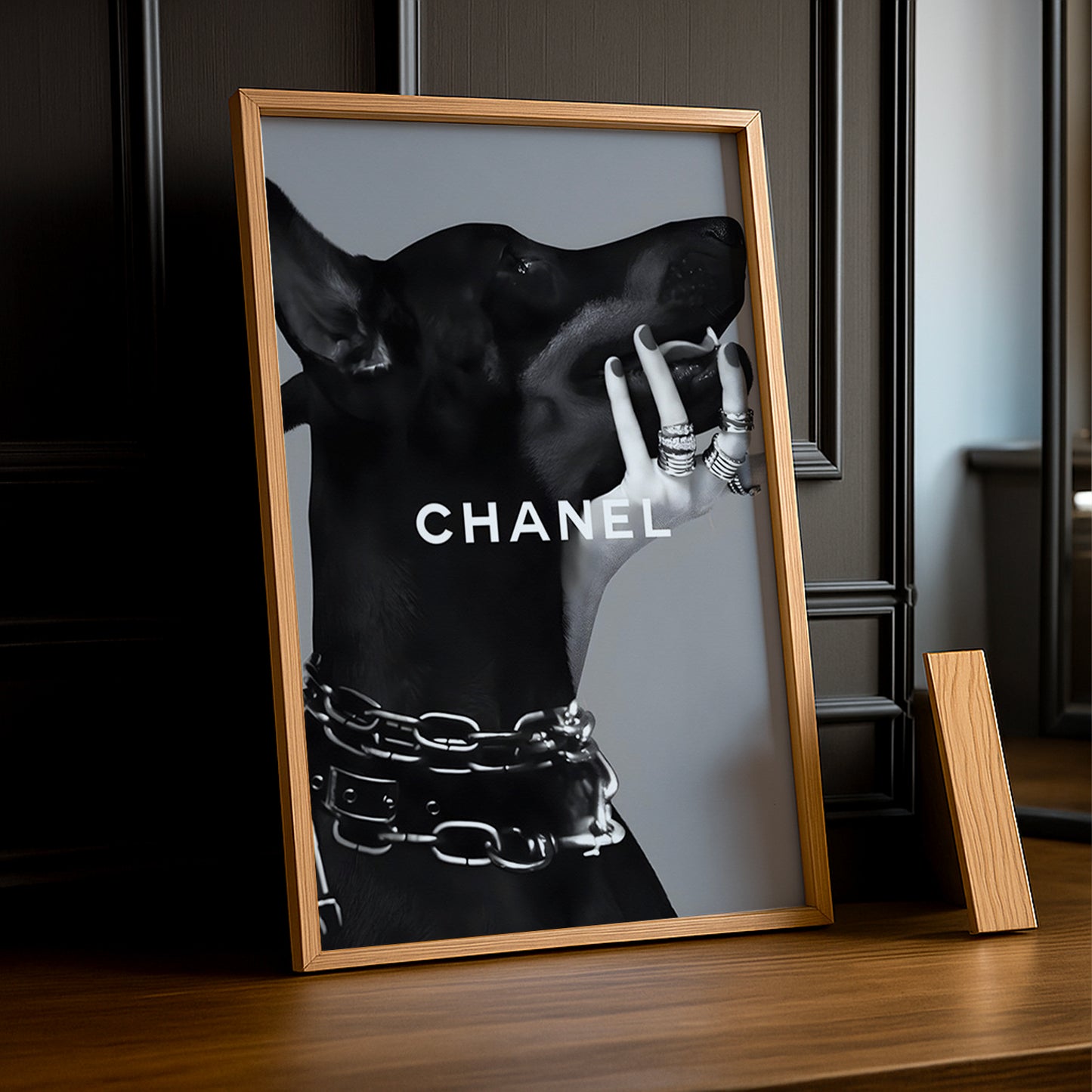 Poster Photo Chanel - Chien