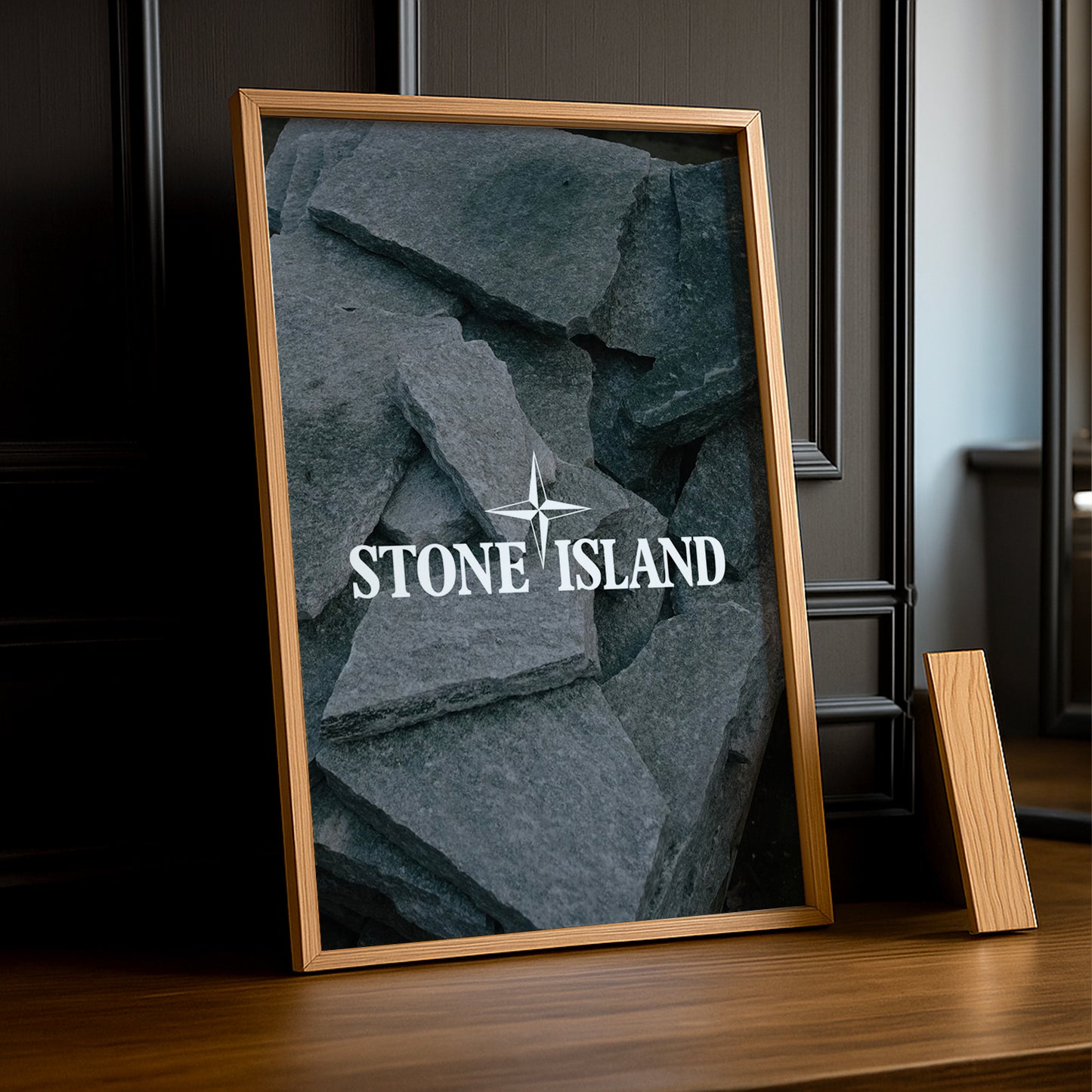 Poster Stone Island - Grey Stone