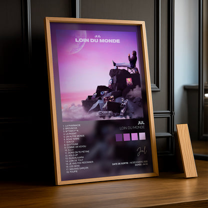 Poster Jul - Album Loin du monde