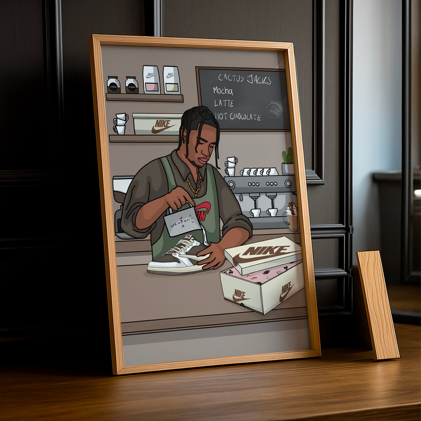 Poster Nike Travis Scott Draw
