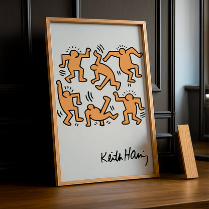 Cadre photo Keith Haring