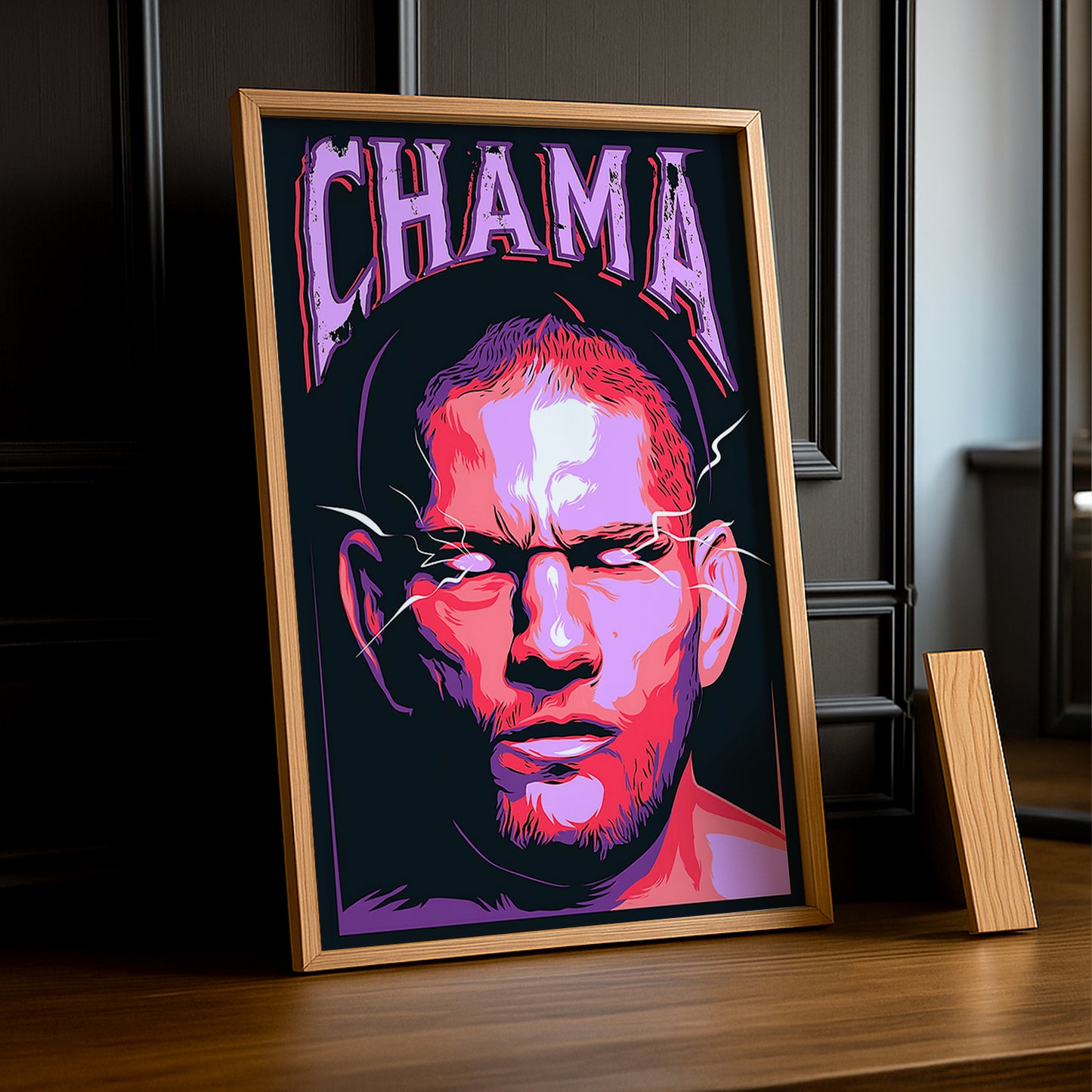 Cadre photo UFC - Perreira Chama