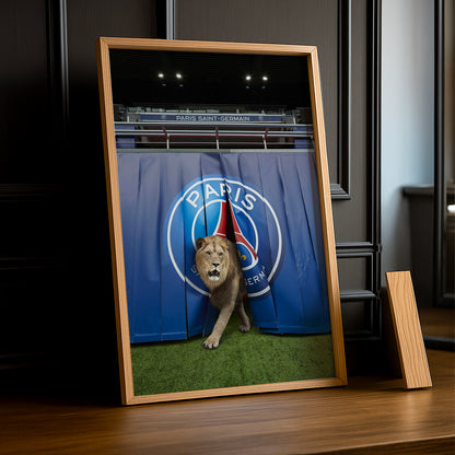 Cadre Photo Paris Saint-Germain - Lion