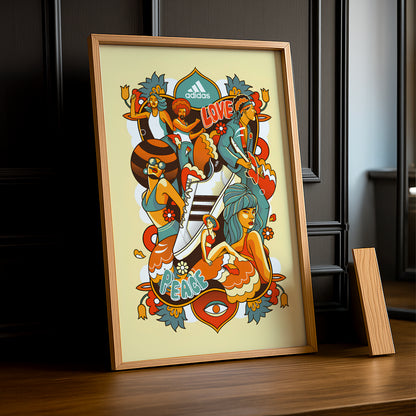 Cadre photo Adidas - Love