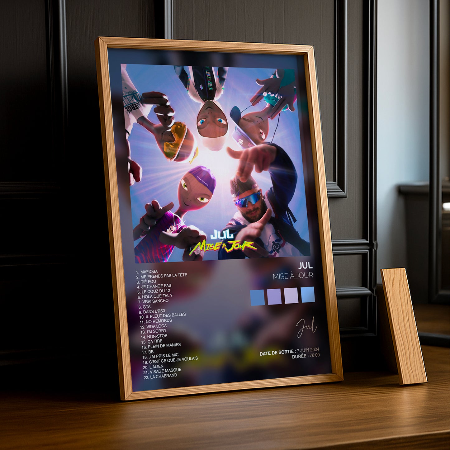 Poster Jul - Album Mise à jour