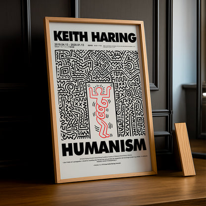 Cadre photo Keith Haring