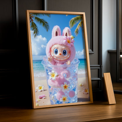 Poster Labubu - Gobelet