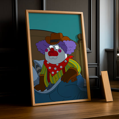 Cadre Photo Family Guy - Clown