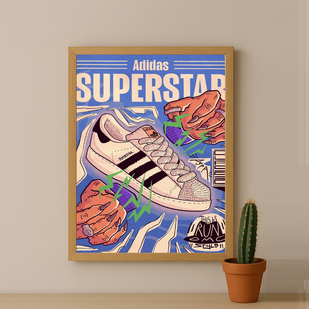 Cadre photo Adidas - Superstar