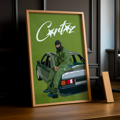 Cadre photo Corteiz - Mercedes