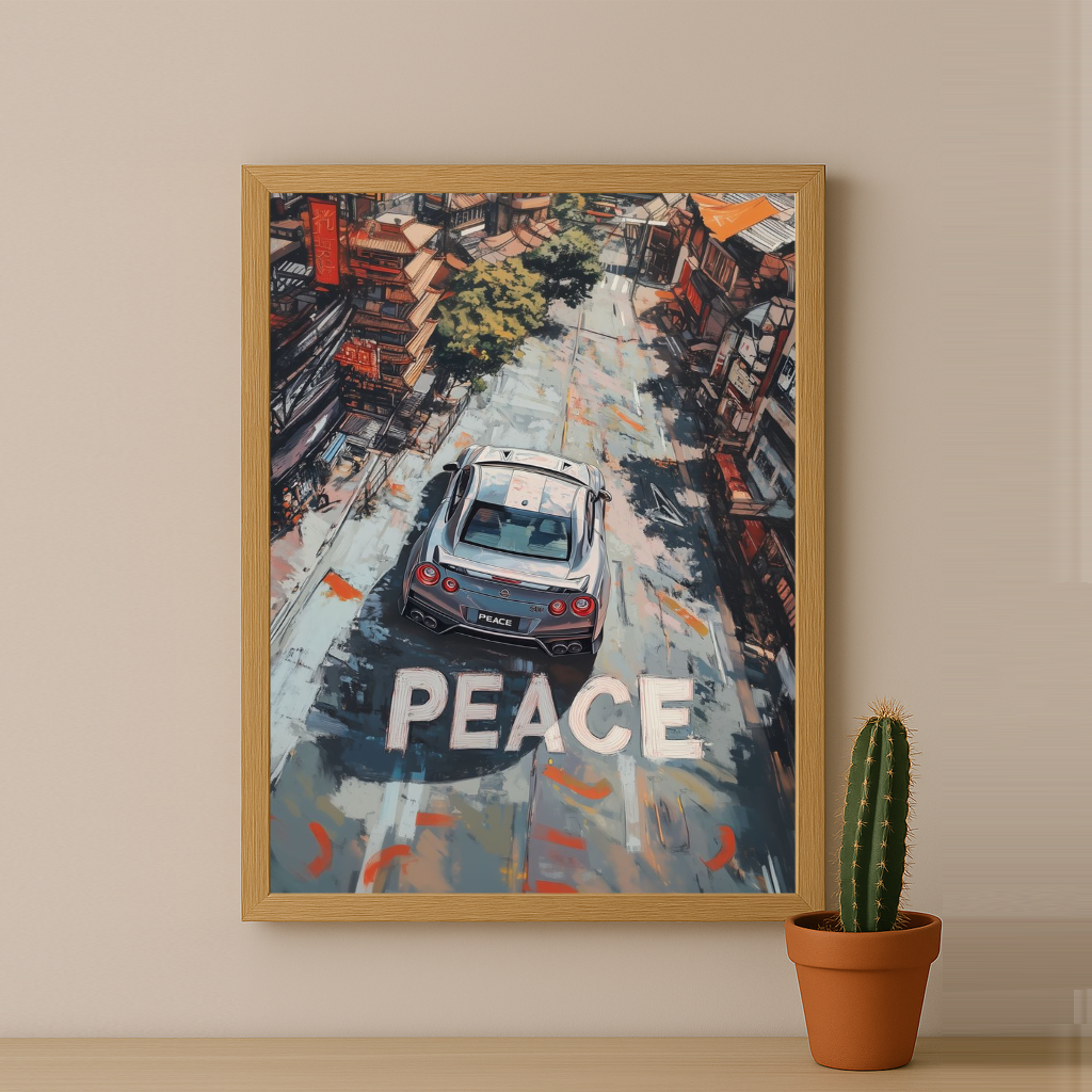 Nissan GT-R - Poster