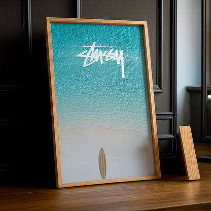 Cadre photo Stüssy - Light Blue Ocean