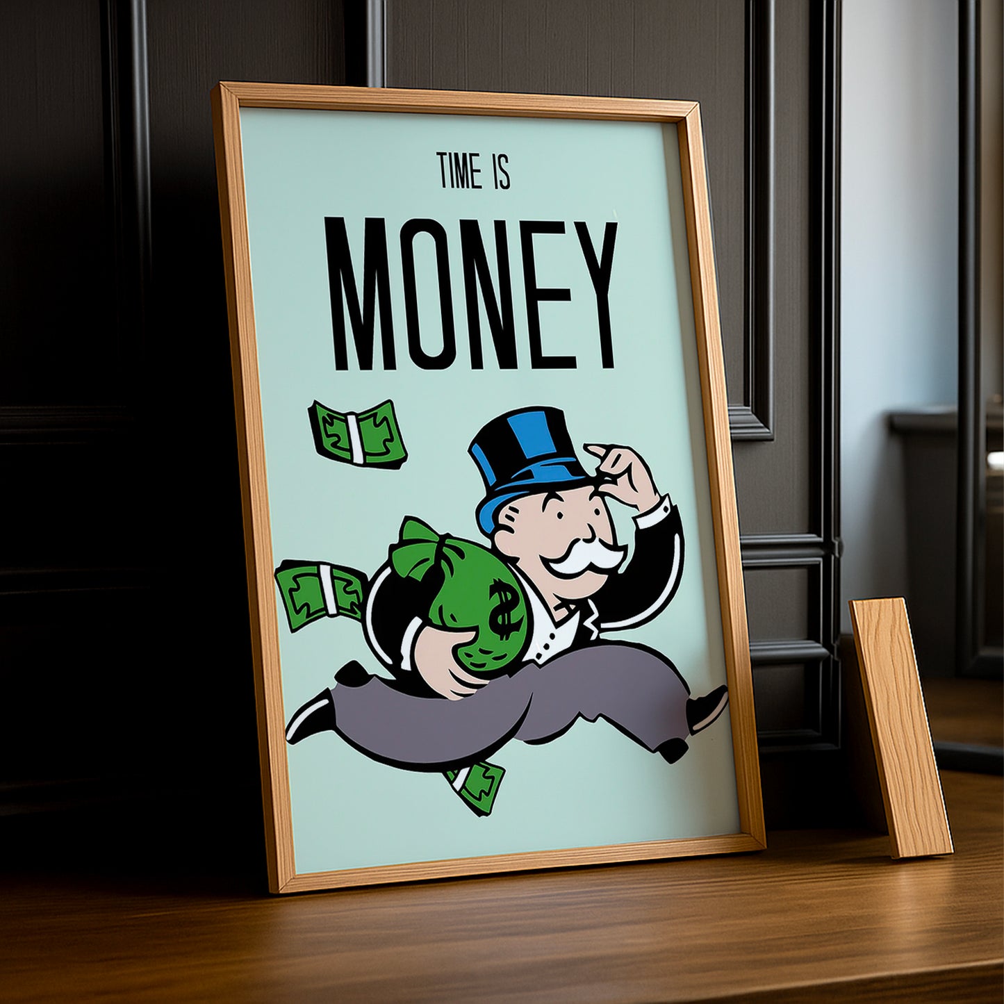 Monopoly Times is Money - Cadre photo