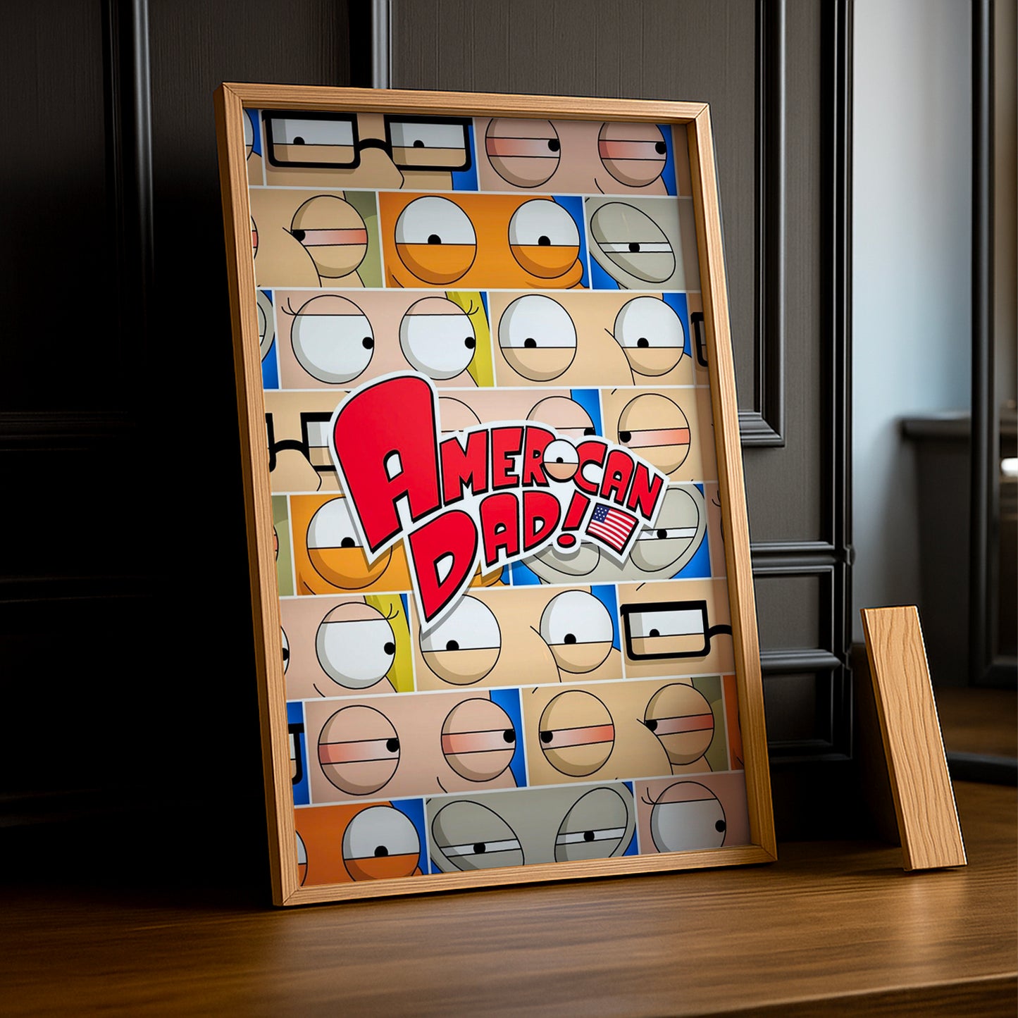 Cadre Photo American Dad - Eyes
