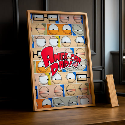 Cadre Photo American Dad - Eyes