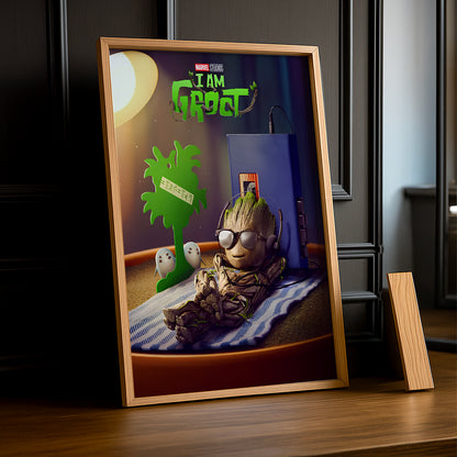 Cadre photo I am Groot Marvel