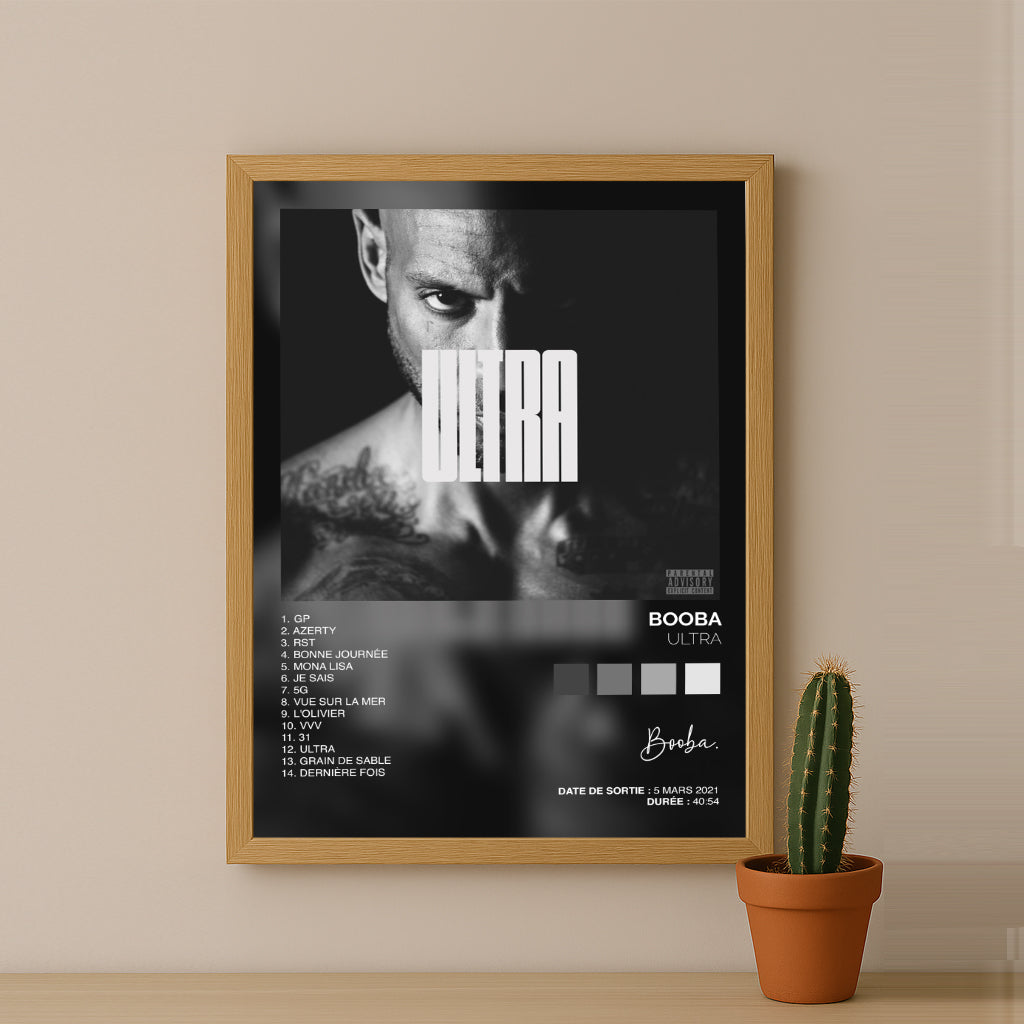 Poster Booba - Album Ultra