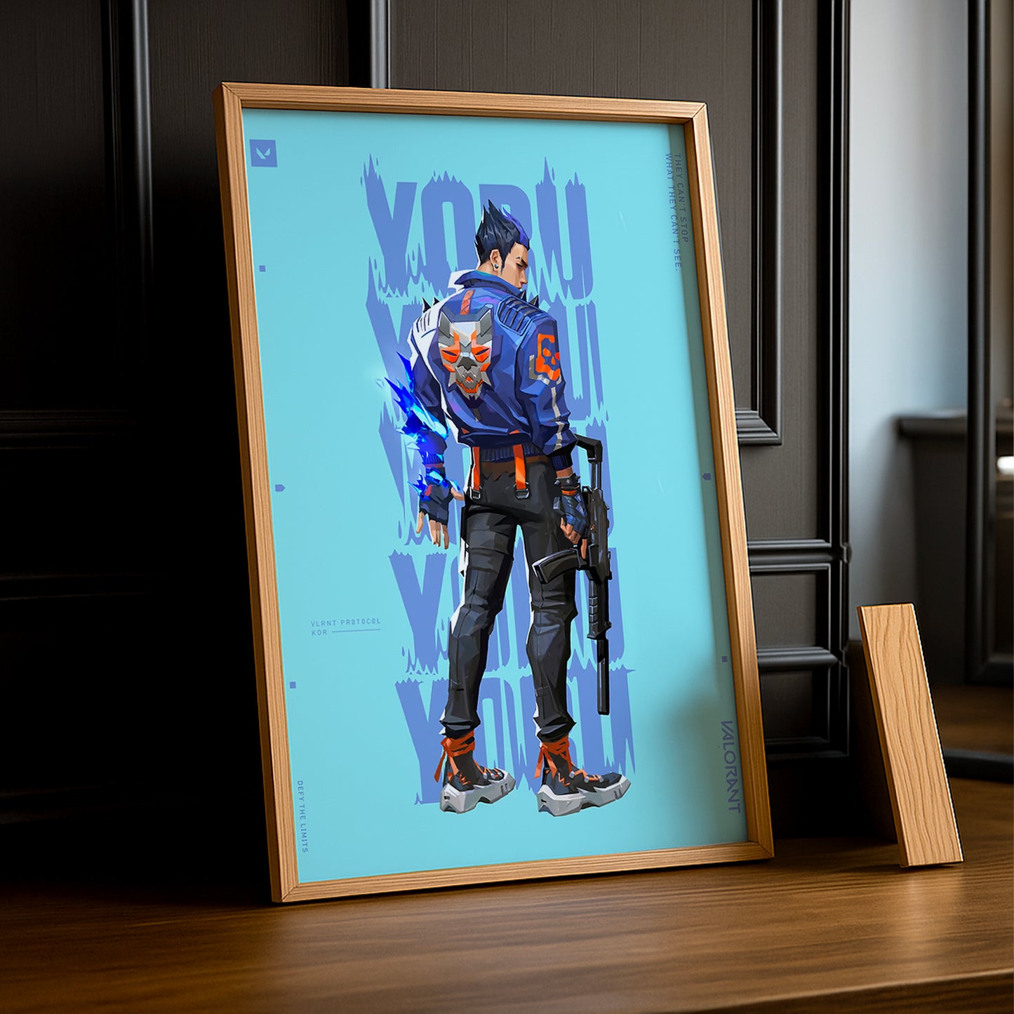 Cadre Photo Valorant - Yoru
