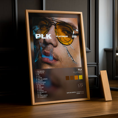 Cadre photo Album Musicaux - Platinum de PLK