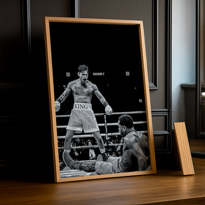 Cadre Photo Boxe - Ryan Garcia KO