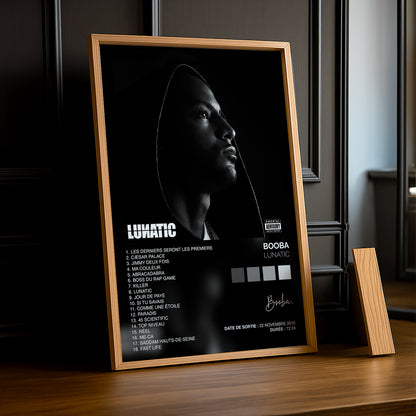 Poster - Album Booba Lunatic