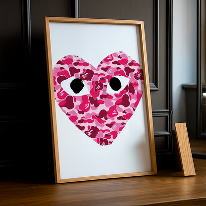 Cadre photo Comme des garçons