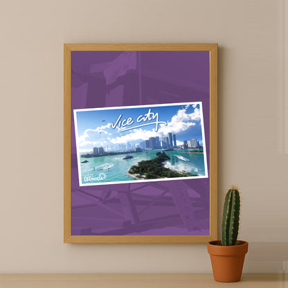 Poster Grand Theft Auto VI - Vice City