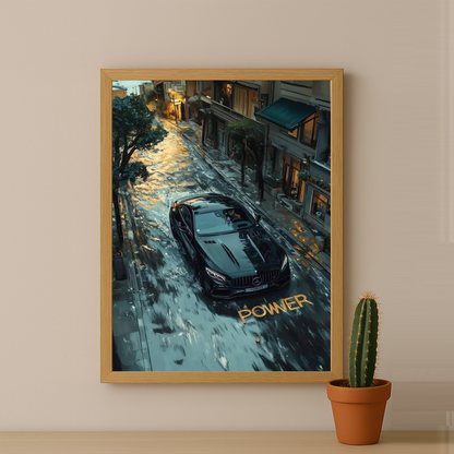 Mercedes AMG GT - Poster
