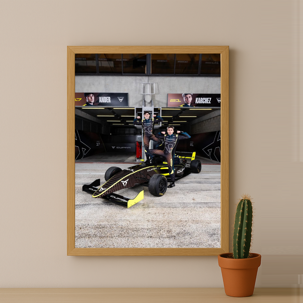 Poster encadrée GP Explorer - Écurie Cupra Ander x Karchez