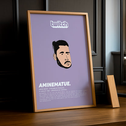 Cadre photo AmineMaTue Twitch