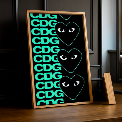 Cadre photo Comme des garçons