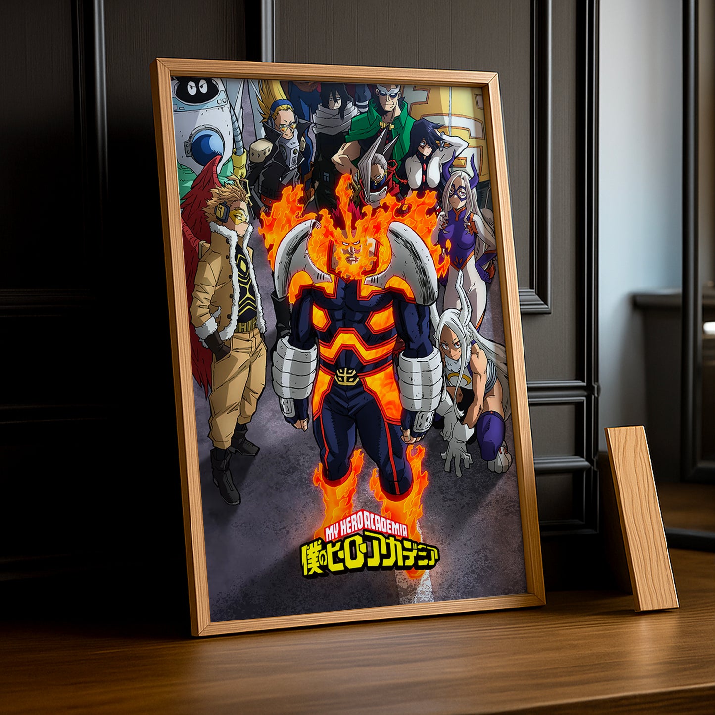 Cadre Photo My Hero Academia - Endeovor Team