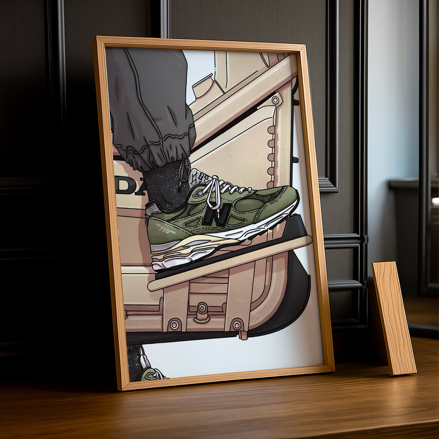 Cadre photo New Balance - Sneakers Honda