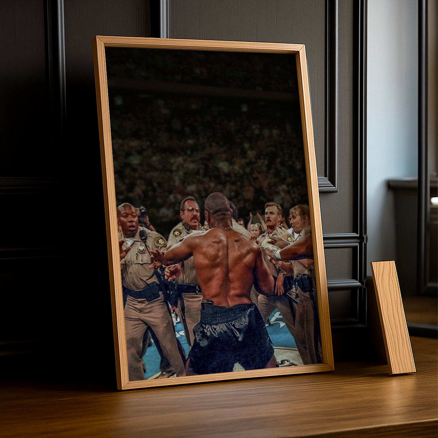 Cadre Photo Boxe - Mike Tyson Security