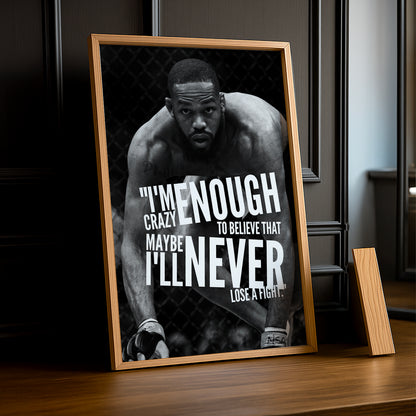 Cadre photo Jon Jones UFC