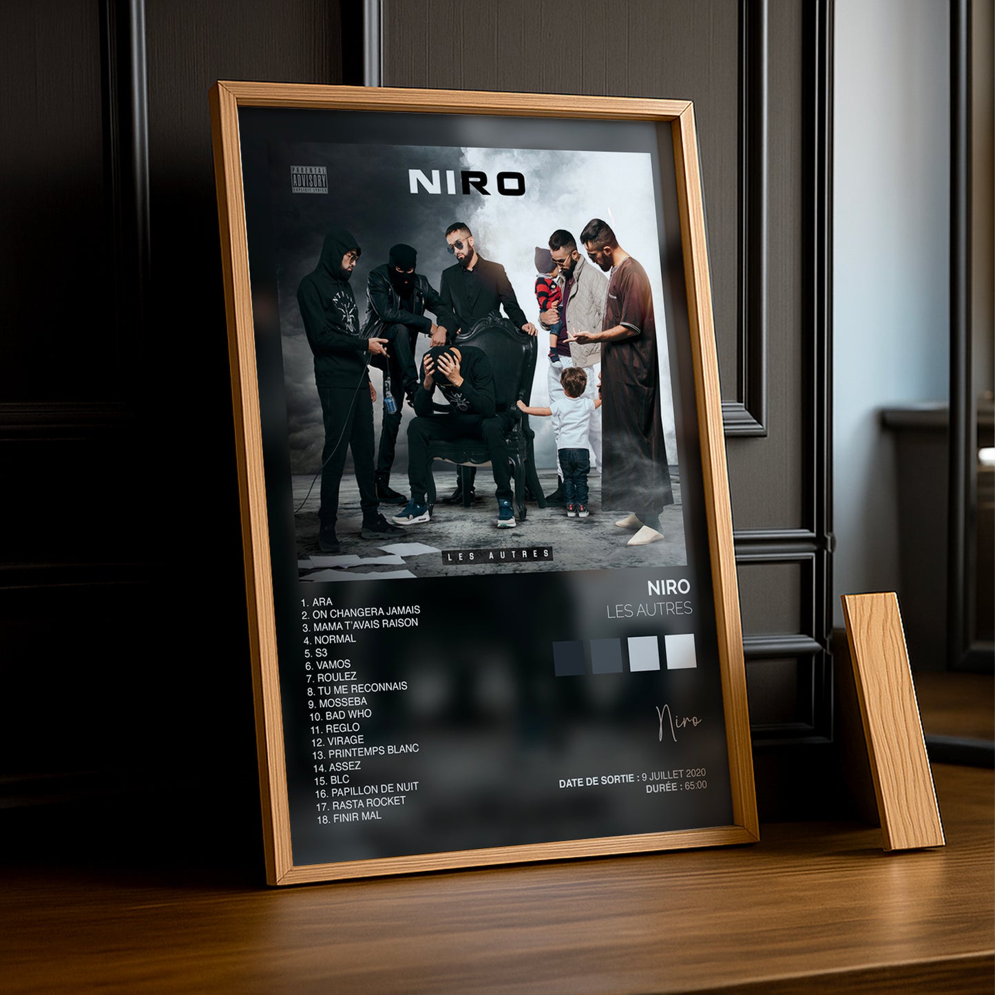 Cadre photo Album Musicaux - Les Autres de Niro