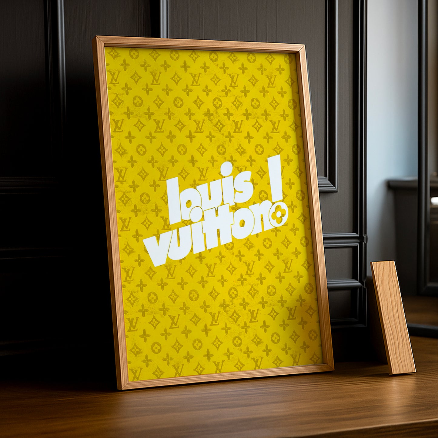 Cadre photo Louis Vuitton Yellow