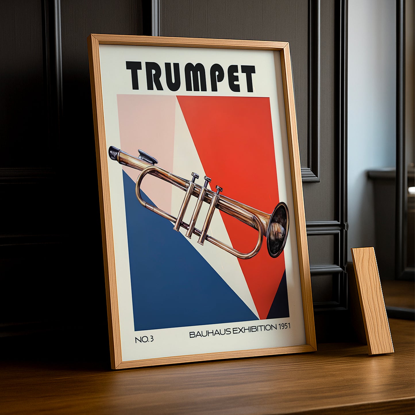 Cadre photo Bauhaus Trumpet
