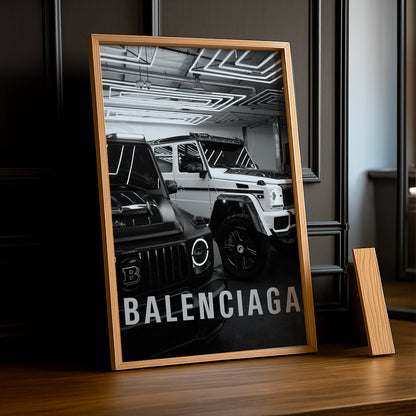 Cadre photo Mercedes Class G x Balenciaga