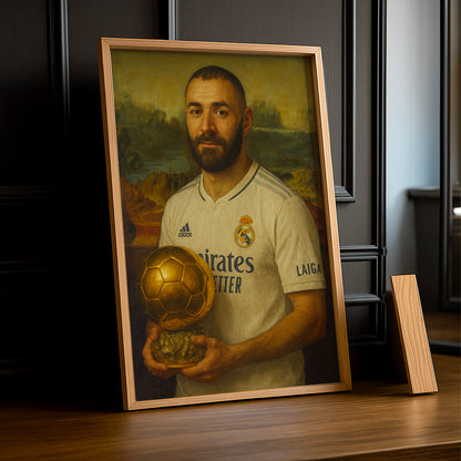 Poster Ballon d'Or - Karim Benzema