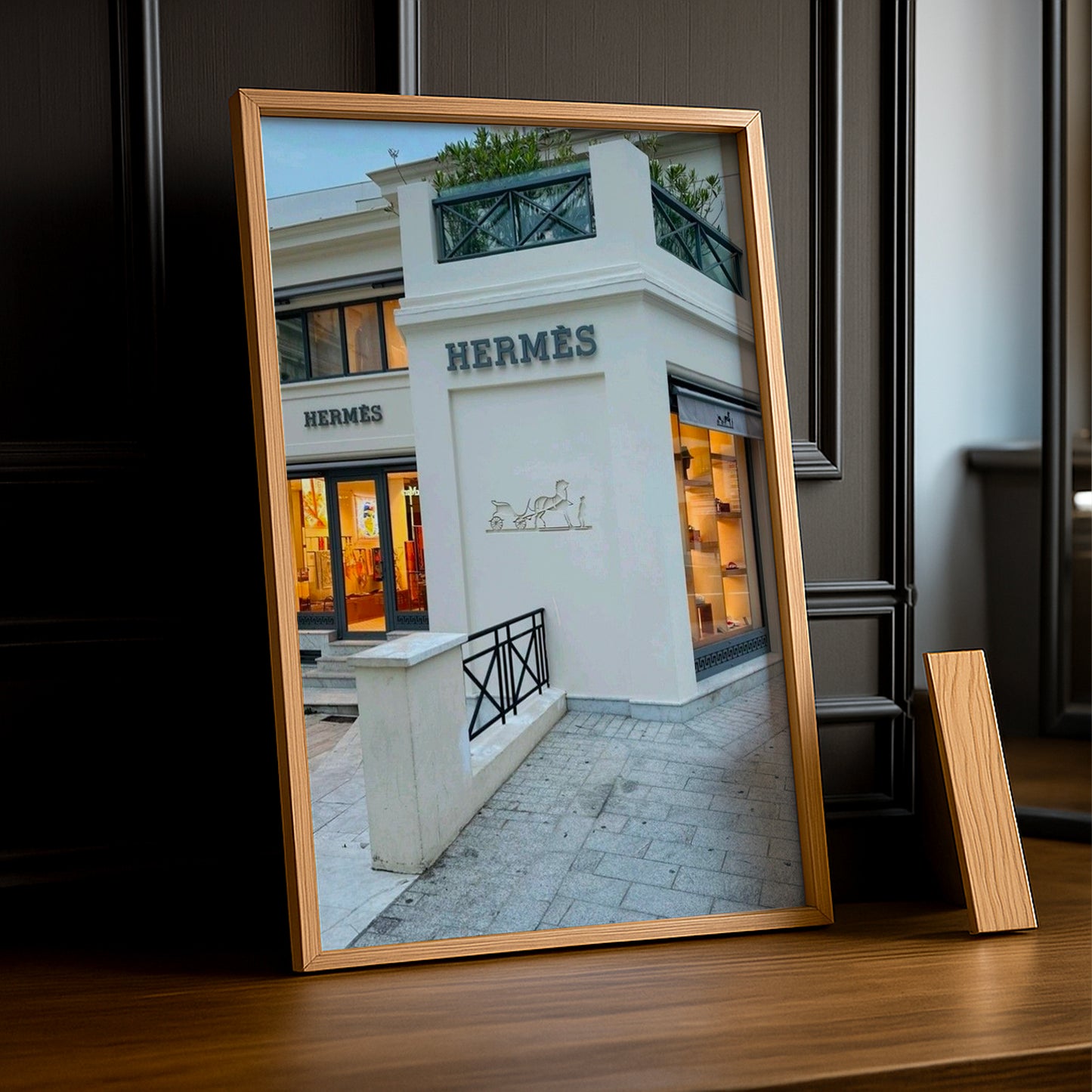 Cadre photo Hermès - Grey