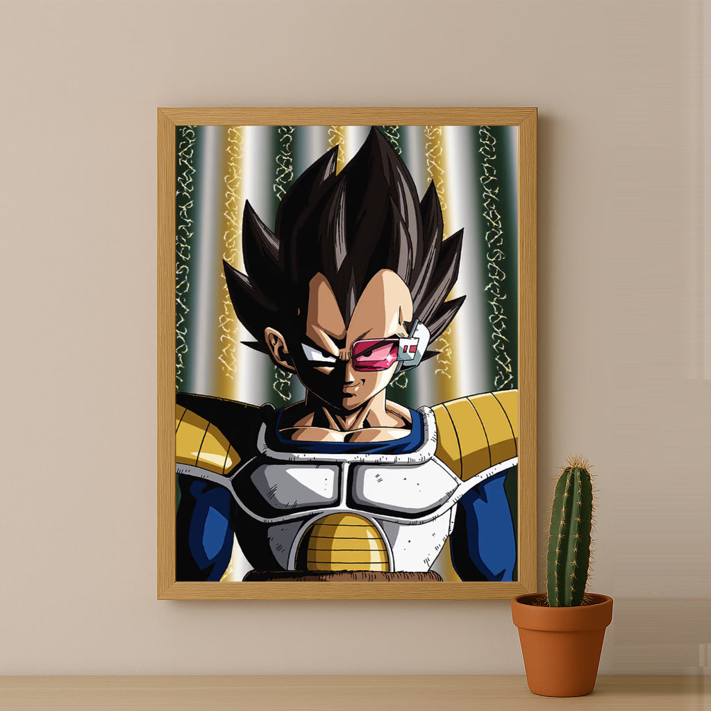 Poster Dragon Ball Z - Vegeta Villain