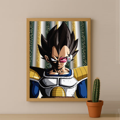 Poster Dragon Ball Z - Vegeta Villain