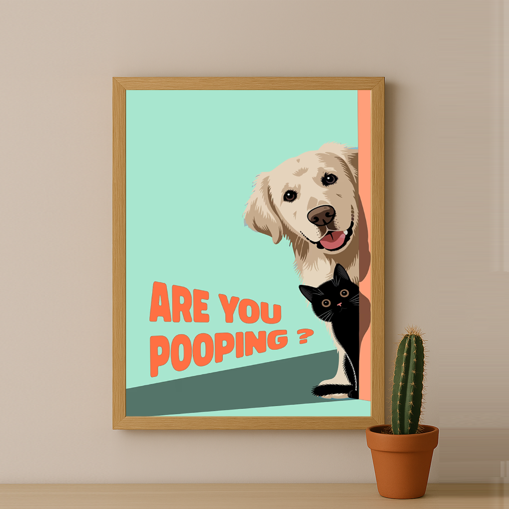 Chien Are You Pooping ? - Poster
