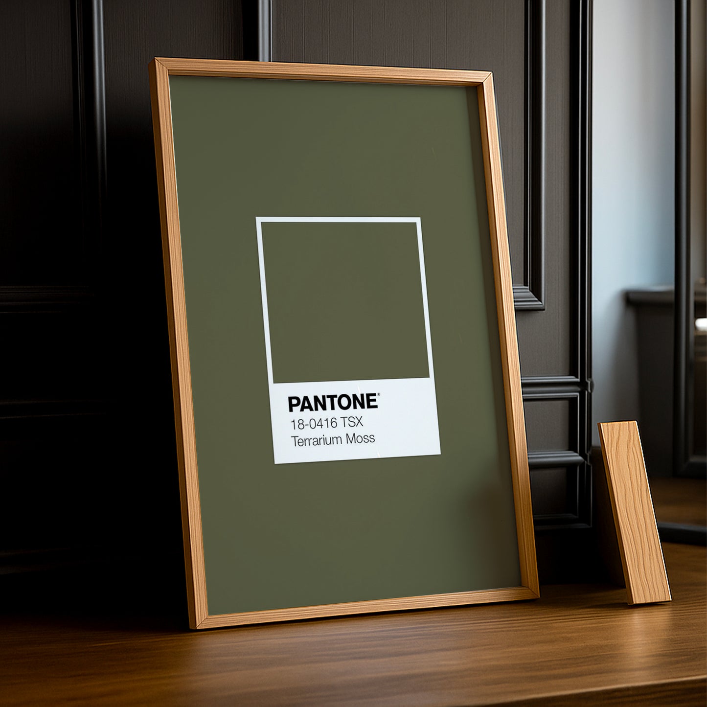 Cadre Photo Pantone Étiquette - Terrarium Moss