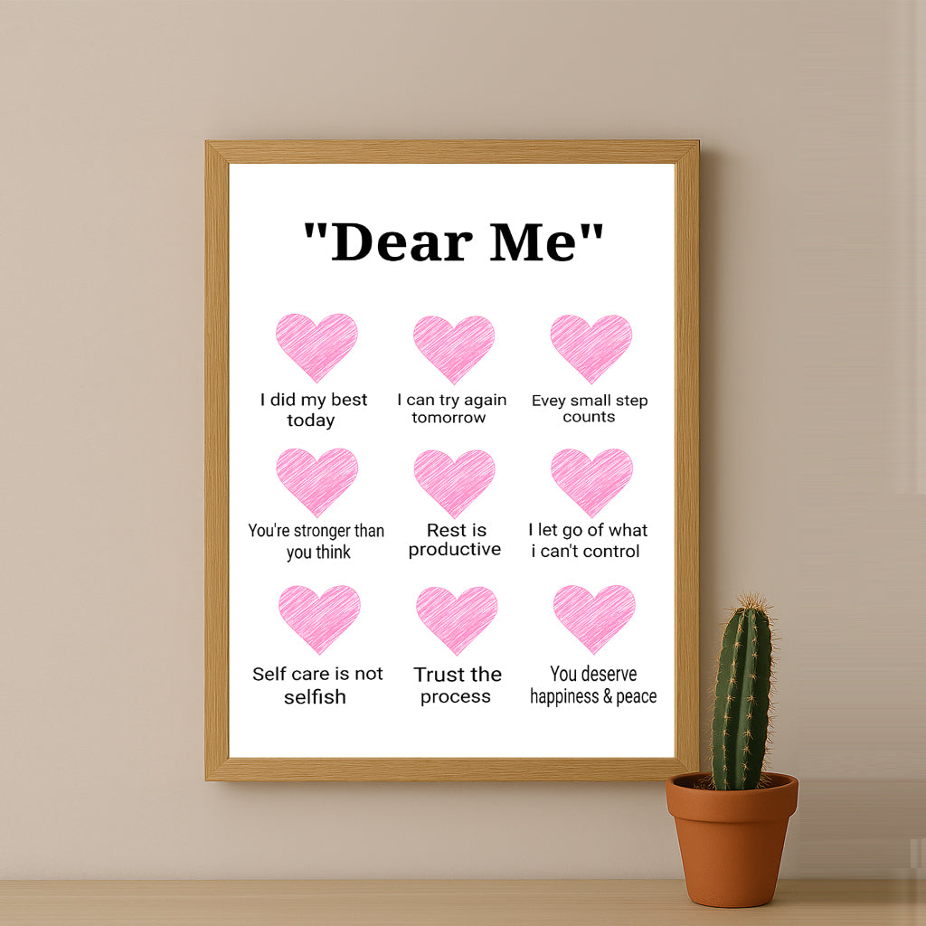 Cadre photo Citation - Dear Me